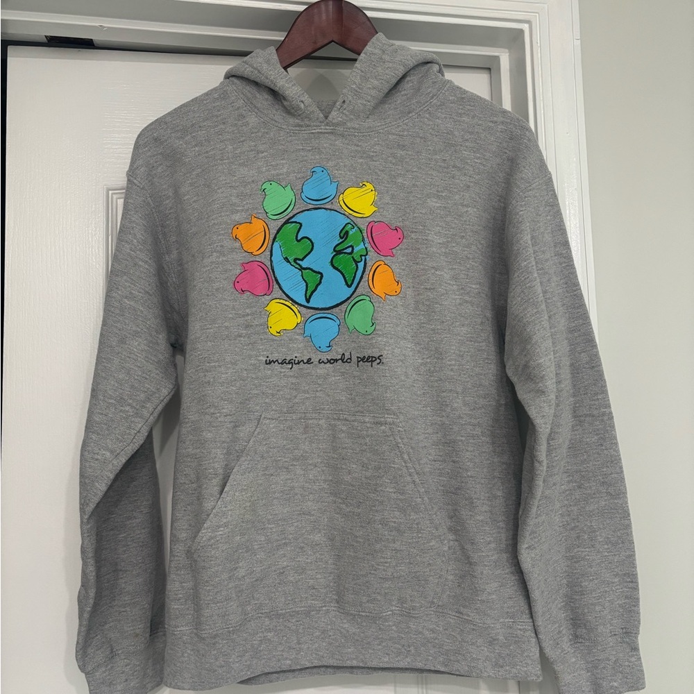 Imagine World Peeps Gildan Gray Heavy Blend Sweatshirt